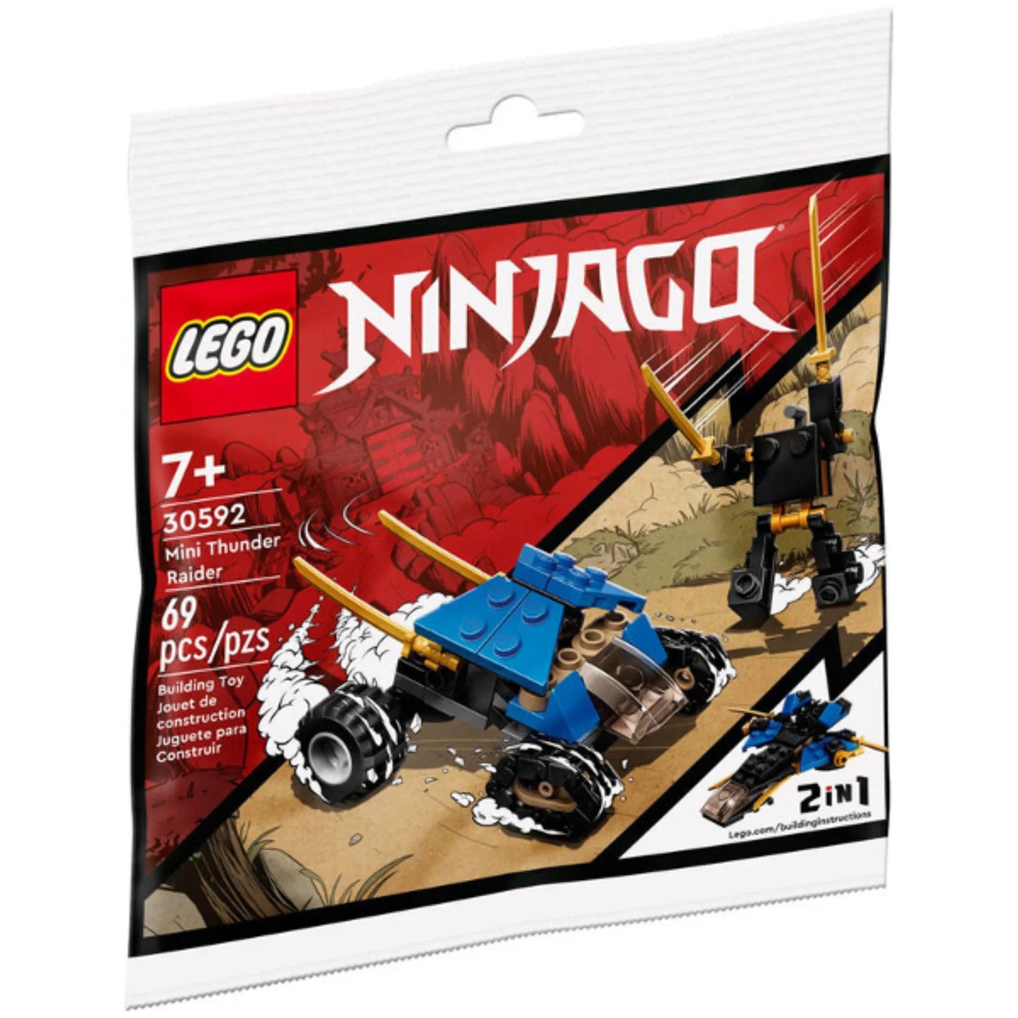 Set 30592-1 - Mini Thunder Raider polybag