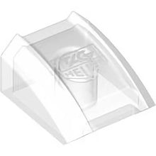 Part 30602pb116 - Slope, Curved 2 x 2 Lip with White 'TAG HEUER' Logo Pattern
