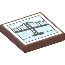 Part 3068pb0674 - Tile 2 x 2 with Suspension Bridge Pattern