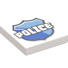 Part 3068pb0974 - Tile 2 x 2 with 'POLICE' on Badge Pattern