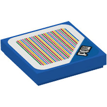 Part 3068pb1361 - Tile 2 x 2 with Super Mario Scanner Code POW Block Pattern (Sticker) - Sets 40414 / 71362 / 71391 / 71407