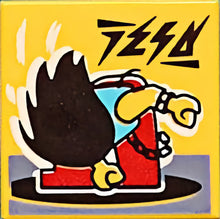 Part 3068pb1551 - Tile 2 x 2 with BeatBit Album Cover - Stooped Minifigure (Headbanger) Pattern