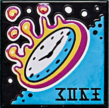 Part 3068pb1597 - Tile 2 x 2 with BeatBit Album Cover - Clock Reentering Atmosphere Pattern