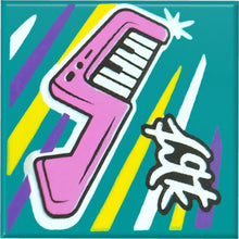 Part 3068pb1641 - Tile 2 x 2 with BeatBit Album Cover - Keytar Pattern