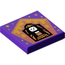 Part 3068pb1740 - Tile 2 x 2 with HP Chocolate Frog Card Rowena Ravenclaw Pattern
