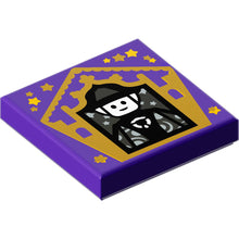 Part 3068pb1746 - Tile 2 x 2 with HP Chocolate Frog Card Minerva McGonagall Pattern