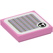 Part 3068pb1807 - Tile 2 x 2 with Super Mario Scanner Code Yoshi Egg Pattern (Sticker) - Sets 71387 / 71419