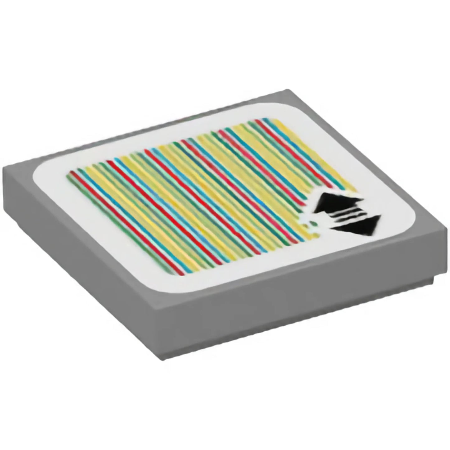 Part 3068pb1853 - Tile 2 x 2 with Super Mario Scanner Code Double Arrows Pattern (Sticker) - Set 71389