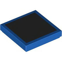 Part 3068pb2255 - Tile 2 x 2 with Black Square Pattern