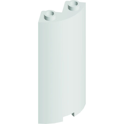 Part 30987 - Cylinder Quarter 2 x 2 x 5 with 1 x 1 Cutout