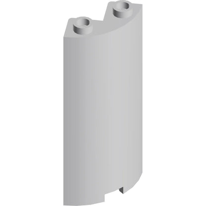 Part 30987 - Cylinder Quarter 2 x 2 x 5 with 1 x 1 Cutout