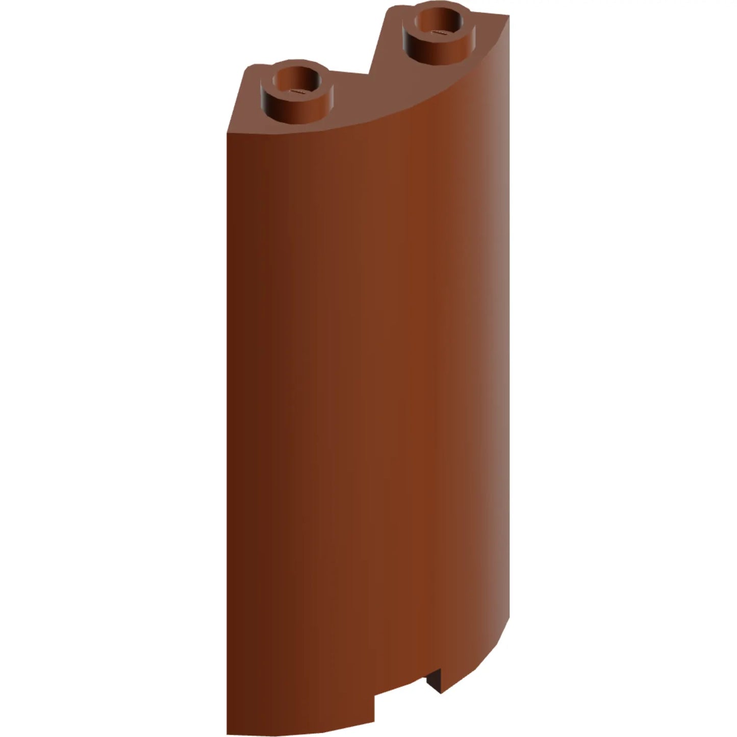 Part 30987 - Cylinder Quarter 2 x 2 x 5 with 1 x 1 Cutout