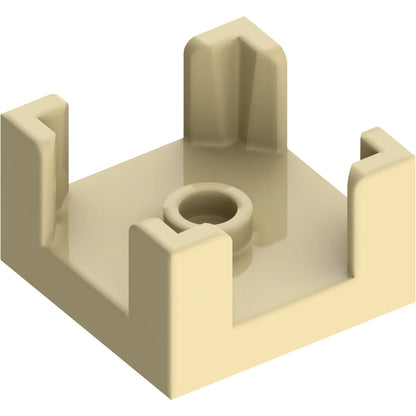 Part 3131 - Container, Box 2 x 2 x 1 Half with Stud and 4 Corner Supports