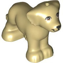 Part 3168pb01 - Dog, Friends, Shaggy Fur, Ears, and Tail with Medium Nougat Eyes and Black Nose Pattern (Grace)