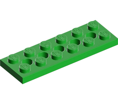 Part 32001 - Technic, Plate 2 x 6 with 5 Holes