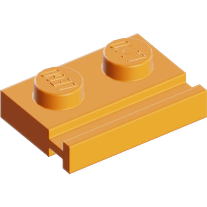 Part 32028 - Plate, Modified 1 x 2 with Door Rail