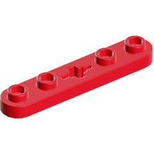 Part 32124 - Technic, Plate 1 x 5 with Smooth Ends, 4 Studs and Center Axle Hole