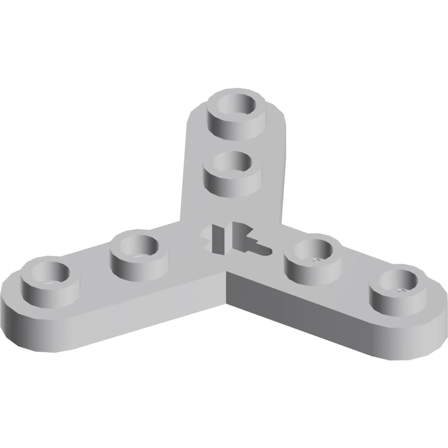 Part 32125 - Technic, Plate Rotor 3 Blade with Smooth Ends and 6 Studs (Propeller)