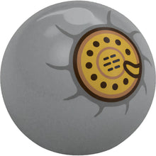 Part 32474pb032 - Technic Ball Joint with Gold Rotary Phone Dial, Black Dots and Dark Bluish Gray Outline Pattern (One Piece Den Den Mushi Shell)