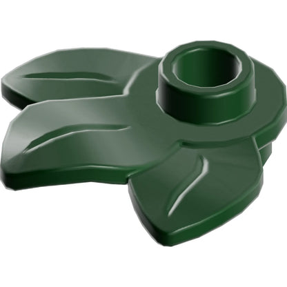 Part 32607 - Plant Plate, Round 1 x 1 with 3 Leaves