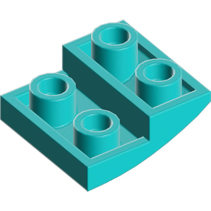 Part 32803 - Slope, Curved 2 x 2 x 2/3 Inverted