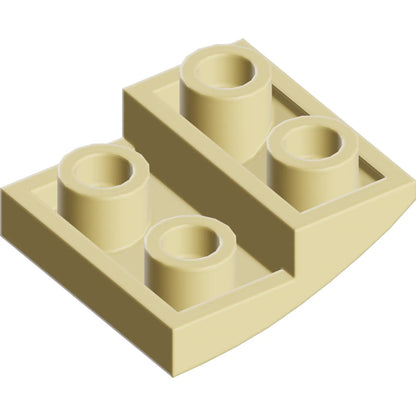 Part 32803 - Slope, Curved 2 x 2 x 2/3 Inverted