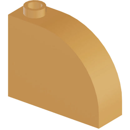 Part 33243 - Slope, Curved 3 x 1 x 2 with Hollow Stud