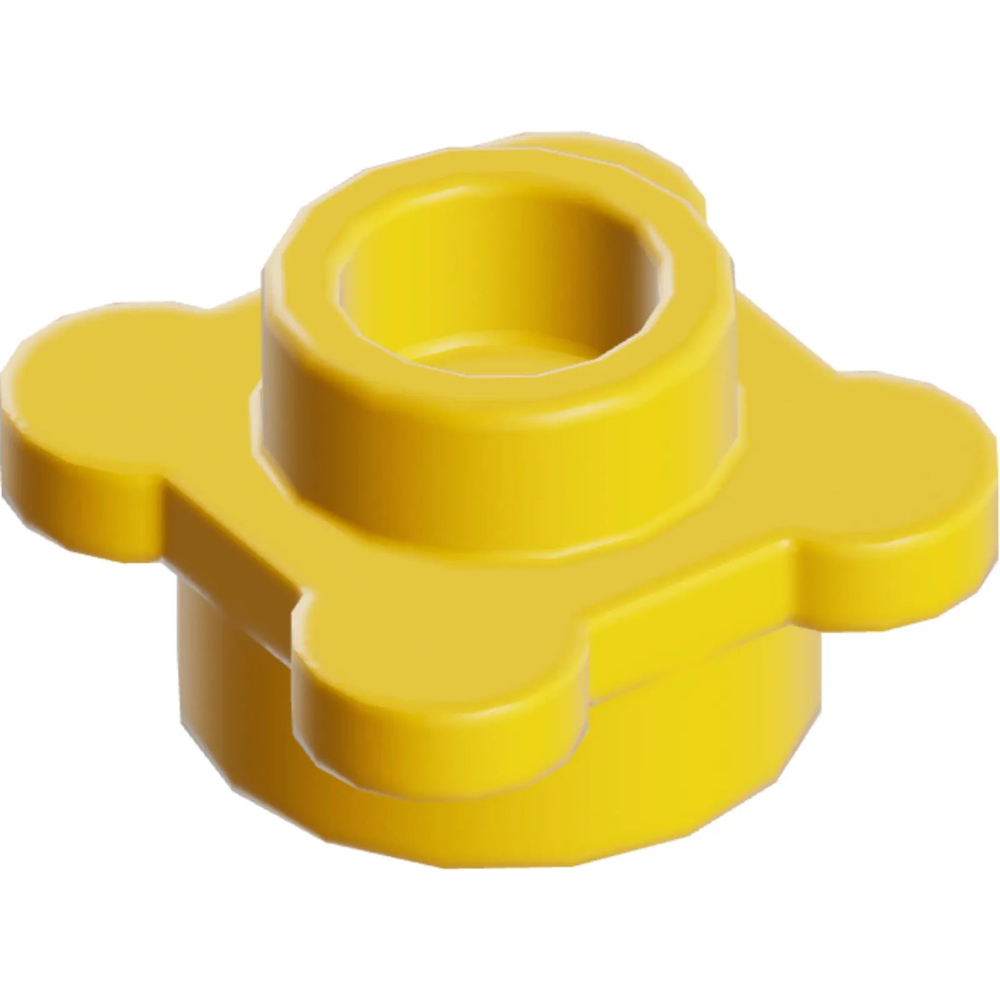 Part 33291 - Plate, Round 1 x 1 with Flower Edge (4 Knobs / Petals)
