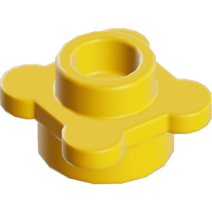 Part 33291 - Plate, Round 1 x 1 with Flower Edge (4 Knobs / Petals)
