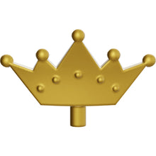 Part 33322 - Minifigure, Crown Tiara, 5 Points, Rounded Ends