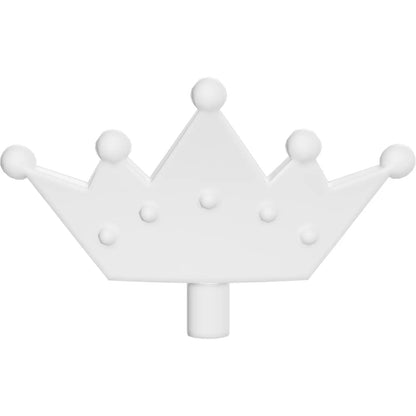 Part 33322 - Minifigure, Crown Tiara, 5 Points, Rounded Ends