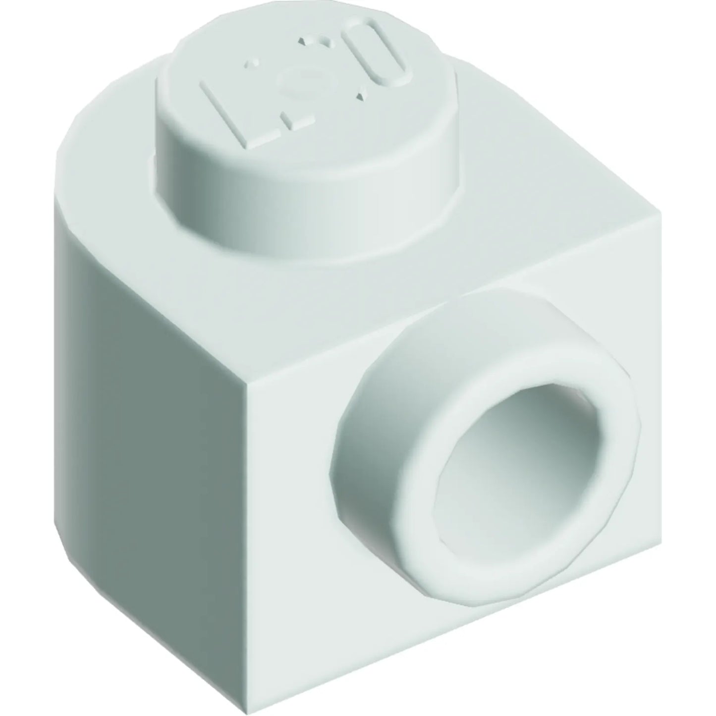 Part 3386 - Brick, Round 1 x 1 x 2/3 Half Circle Extended with Side Stud