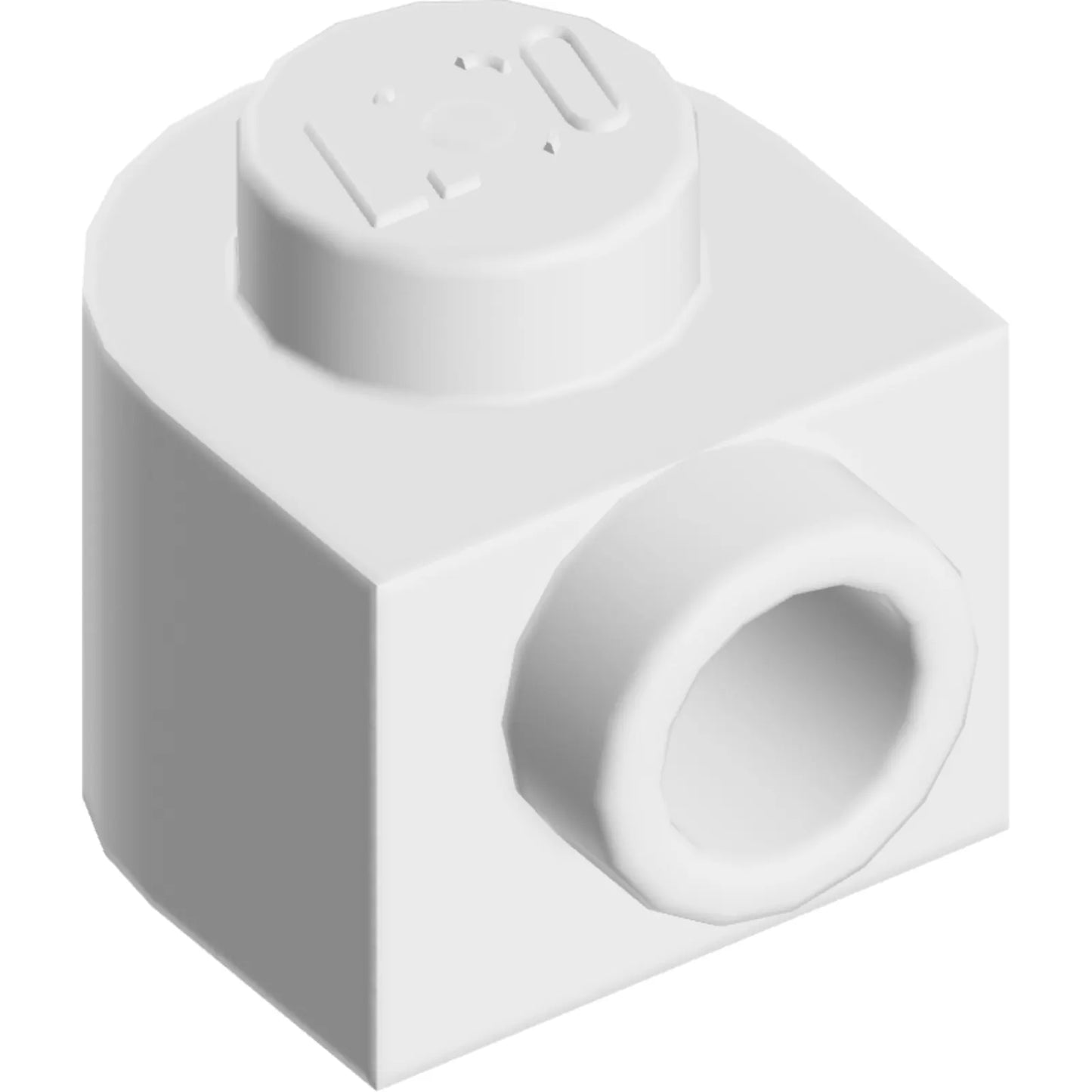 Part 3386 - Brick, Round 1 x 1 x 2/3 Half Circle Extended with Side Stud