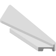 Part 3389 - Wedge 5 x 1 x 1 1/3 with 4 x 1 Base Right