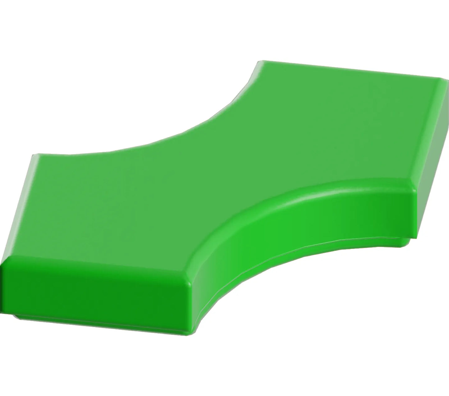 Part 3396 - Tile, Modified 2 x 2 with 2 1 x 1 Curved Cutouts (Double Arrow)