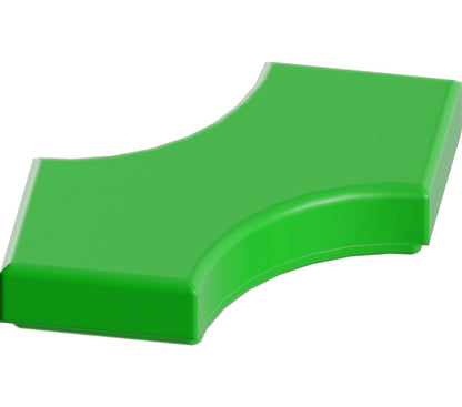 Part 3396 - Tile, Modified 2 x 2 with 2 1 x 1 Curved Cutouts (Double Arrow)