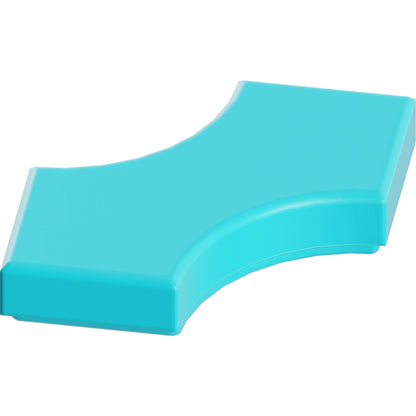 Part 3396 - Tile, Modified 2 x 2 with 2 1 x 1 Curved Cutouts (Double Arrow)