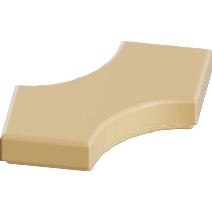 Part 3396 - Tile, Modified 2 x 2 with 2 1 x 1 Curved Cutouts (Double Arrow)