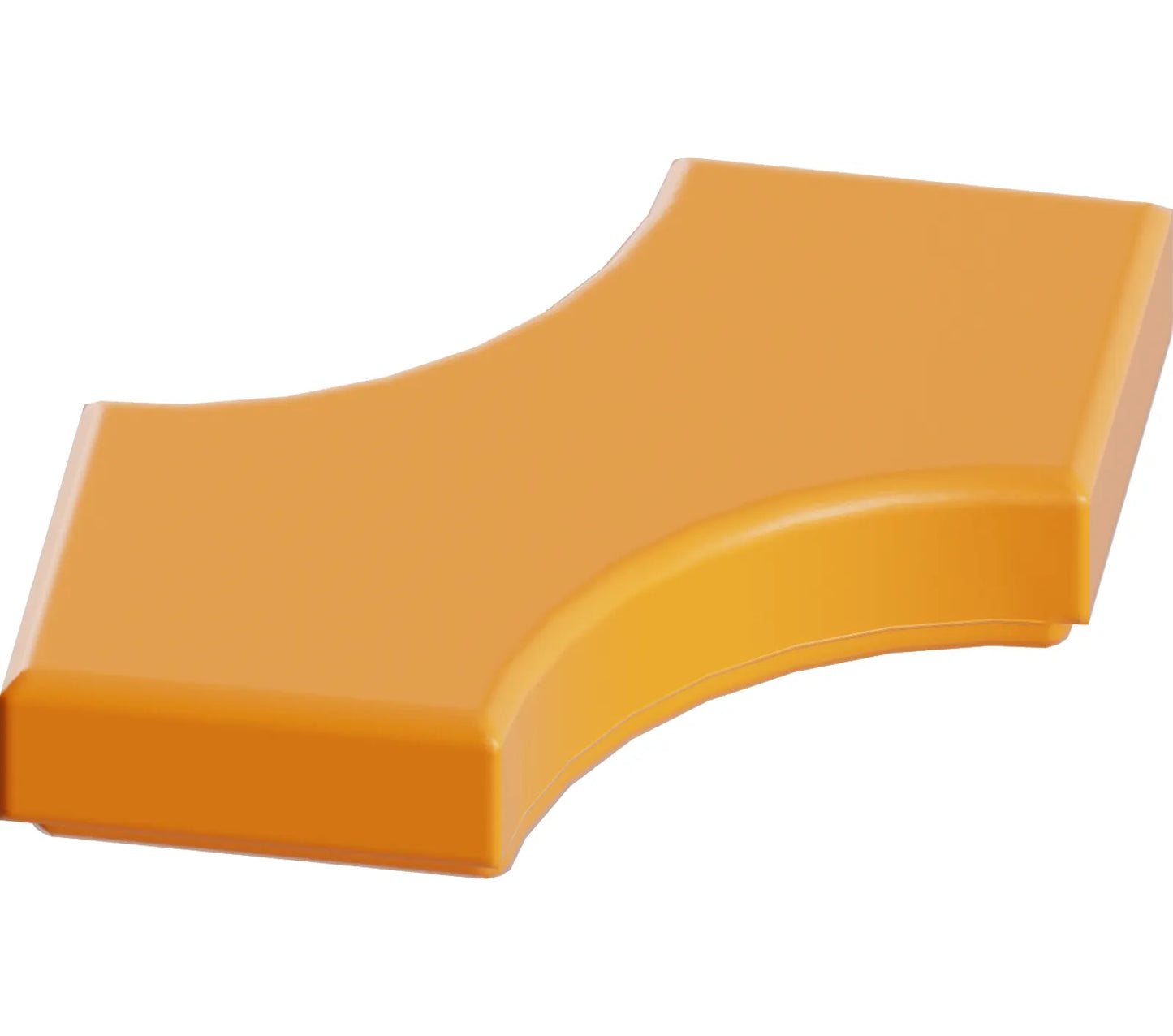 Part 3396 - Tile, Modified 2 x 2 with 2 1 x 1 Curved Cutouts (Double Arrow)
