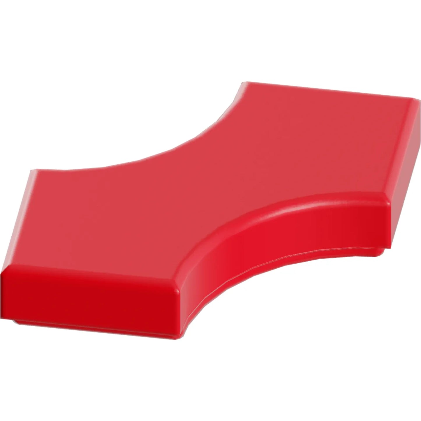 Part 3396 - Tile, Modified 2 x 2 with 2 1 x 1 Curved Cutouts (Double Arrow)