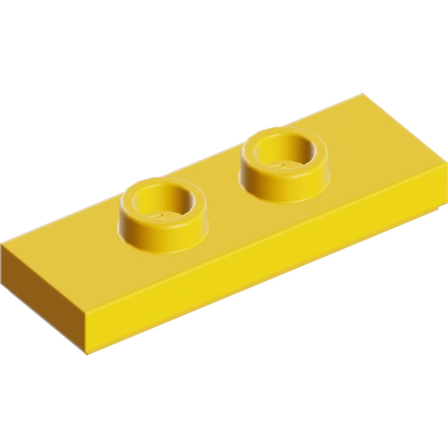 Part 34103 - Plate, Modified 1 x 3 with 2 Studs (Double Jumper)