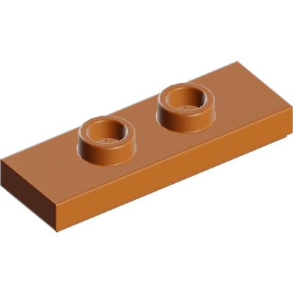 Part 34103 - Plate, Modified 1 x 3 with 2 Studs (Double Jumper)