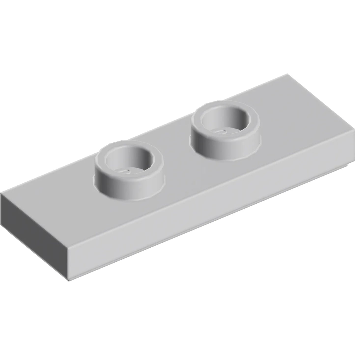 Part 34103 - Plate, Modified 1 x 3 with 2 Studs (Double Jumper)