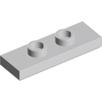 Part 34103 - Plate, Modified 1 x 3 with 2 Studs (Double Jumper)