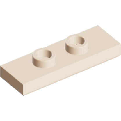 Part 34103 - Plate, Modified 1 x 3 with 2 Studs (Double Jumper)
