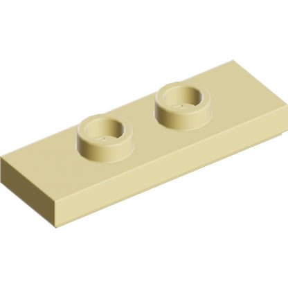 Part 34103 - Plate, Modified 1 x 3 with 2 Studs (Double Jumper)