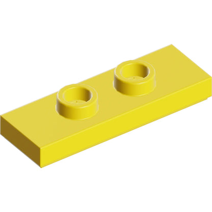 Part 34103 - Plate, Modified 1 x 3 with 2 Studs (Double Jumper)