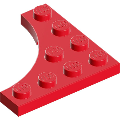 Part 35044 - Plate, Modified 4 x 4 with 3 x 3 Curved Cutout