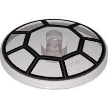 Part 35394pb001 - Dish 4 x 4 Inverted (Radar) with Open Stud with Radial Jedi Starfighter / TIE Cockpit Pattern