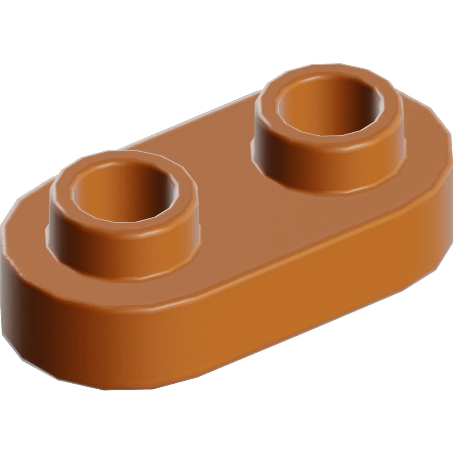 Part 35480 - Plate, Round 1 x 2 with Open Studs